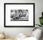 Grill by Gill Alexander on GIANT ART - white black & white