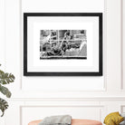 Grill by Gill Alexander on GIANT ART - white black & white