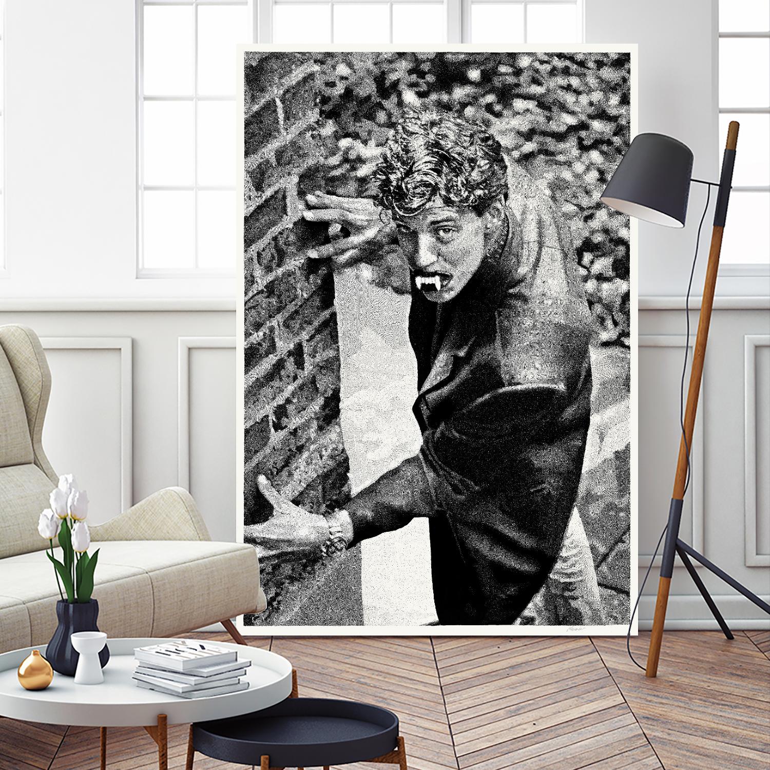 Halloween by Gill Alexander on GIANT ART - white men and women