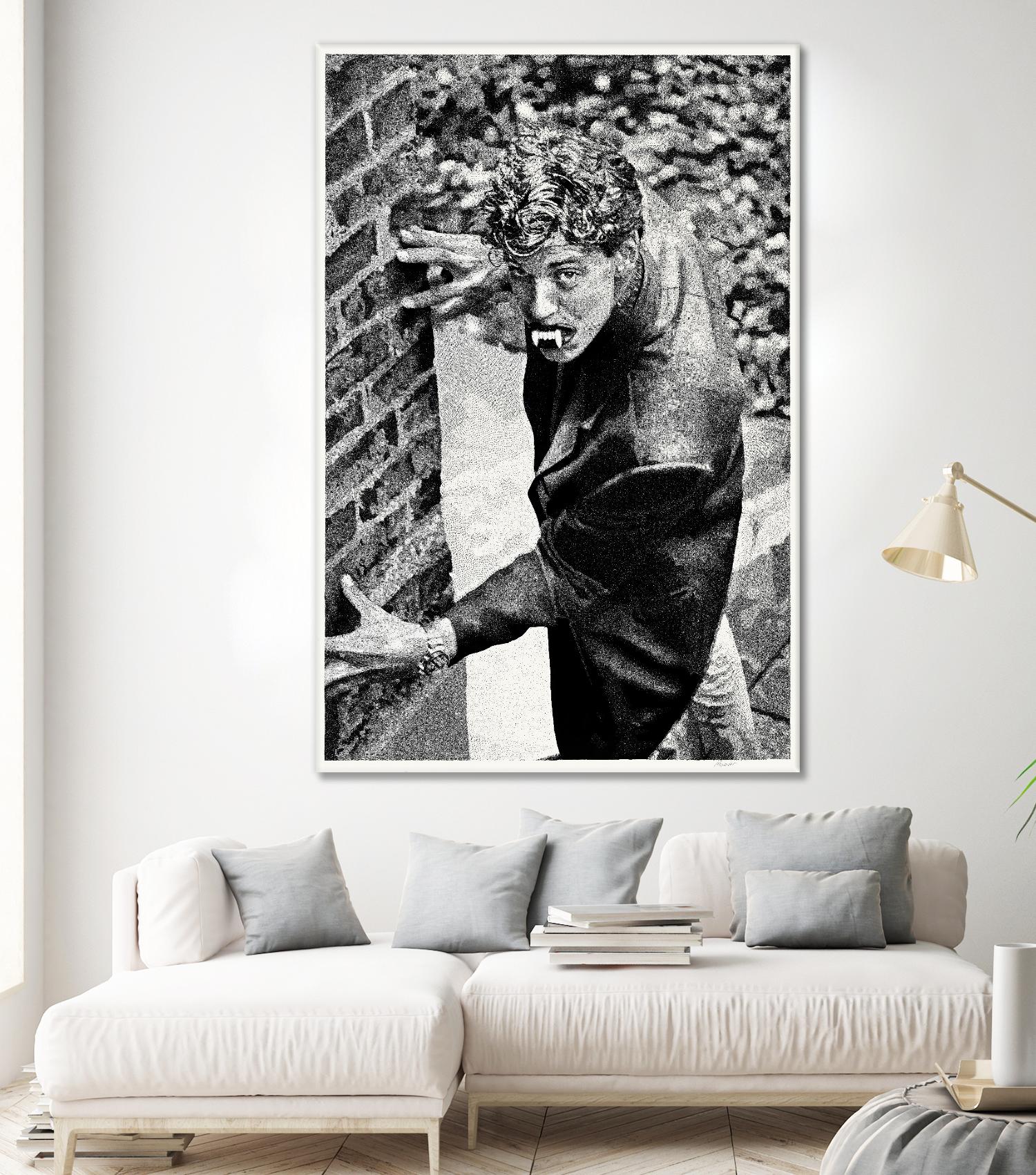 Halloween by Gill Alexander on GIANT ART - white men and women