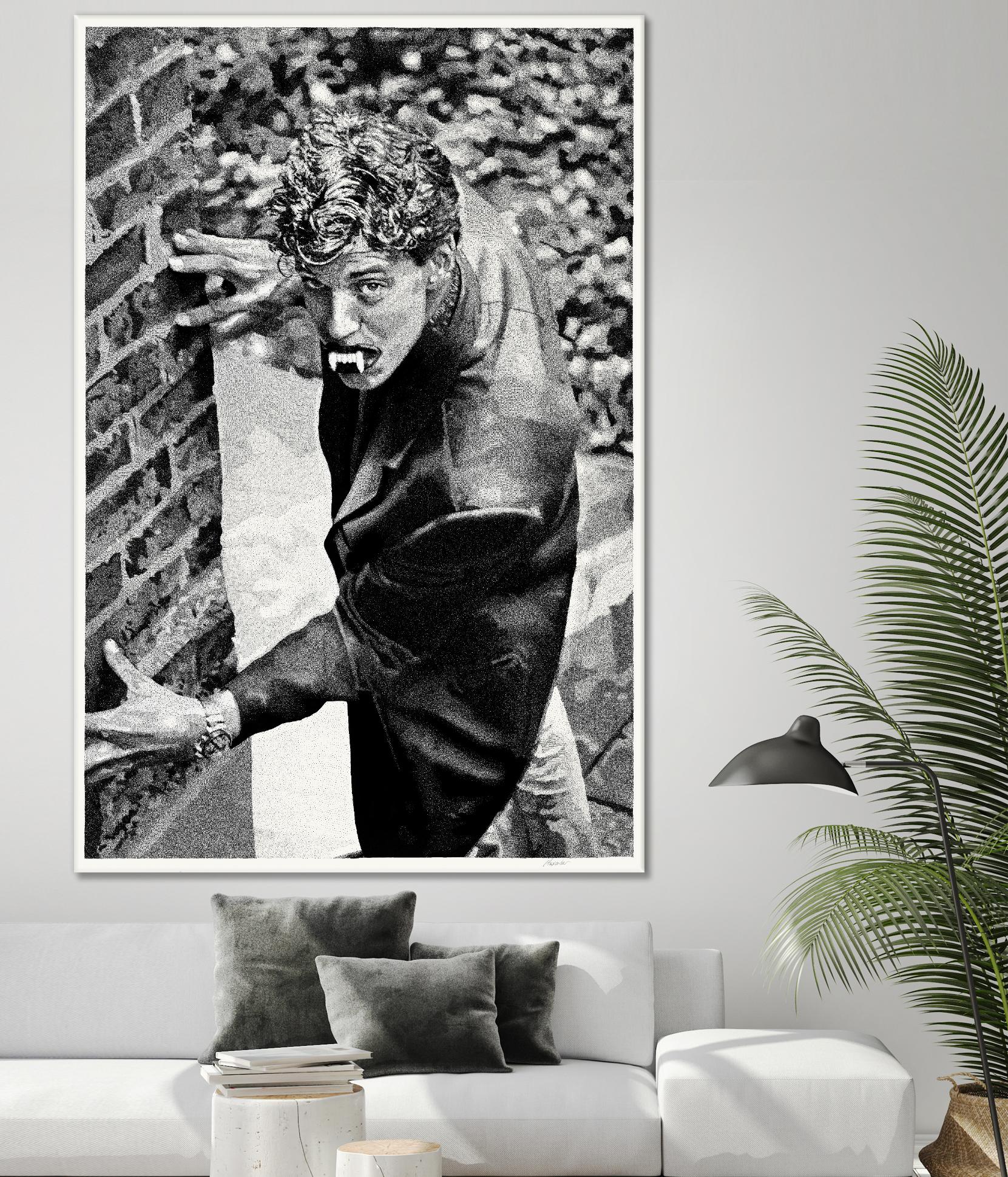 Halloween by Gill Alexander on GIANT ART - white men and women