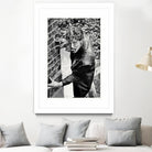 Halloween by Gill Alexander on GIANT ART - white black & white vampire