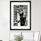 Halloween by Gill Alexander on GIANT ART - white black & white vampire