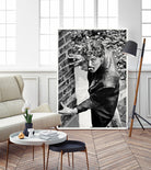 Halloween by Gill Alexander on GIANT ART - white black & white vampire