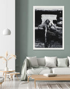 Helen 1914 Pastiche by Gill Alexander on GIANT ART - white black & white eau