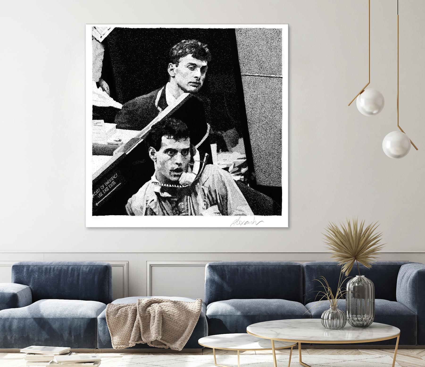 In case of emergency by Gill Alexander on GIANT ART - white men and women