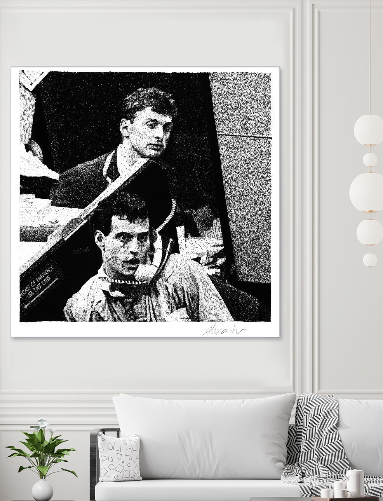 In case of emergency by Gill Alexander on GIANT ART - white men and women