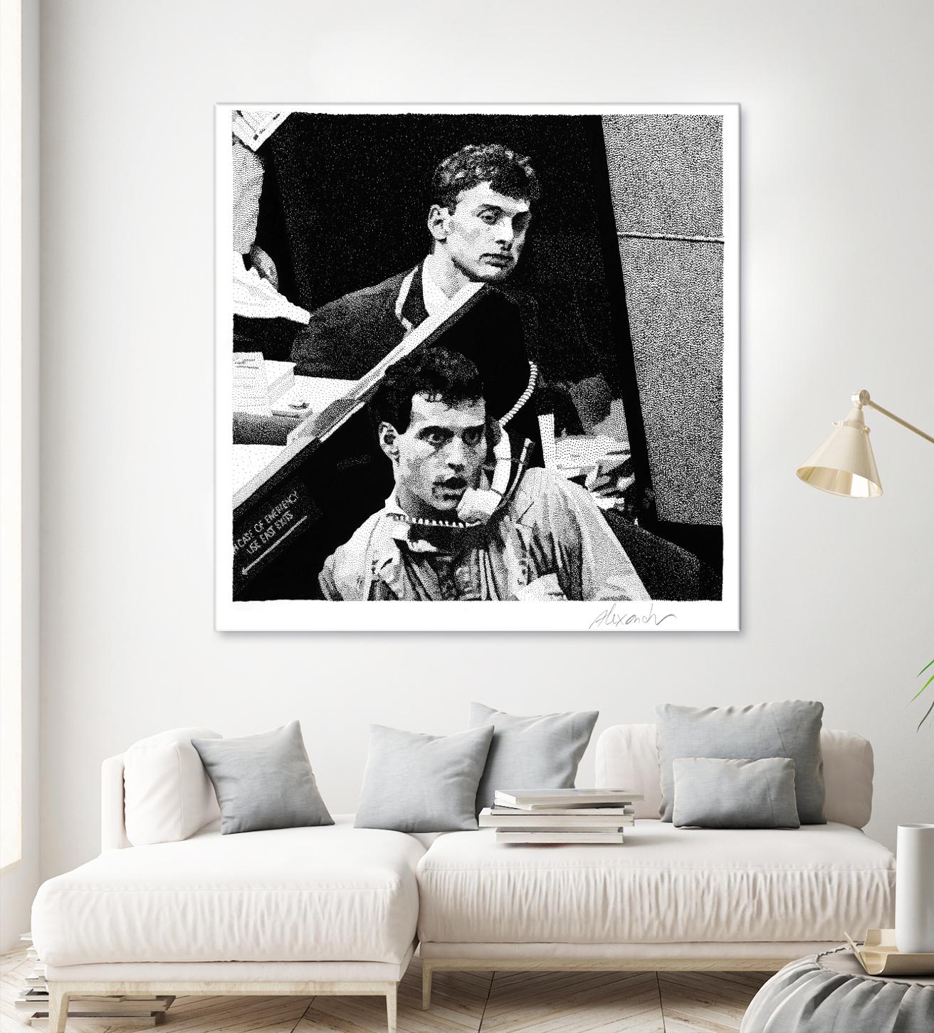 In case of emergency by Gill Alexander on GIANT ART - white men and women