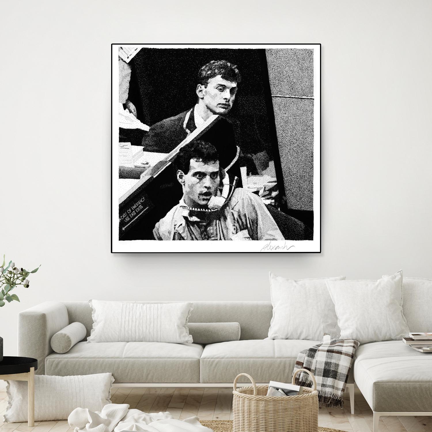 In case of emergency by Gill Alexander on GIANT ART - white men and women