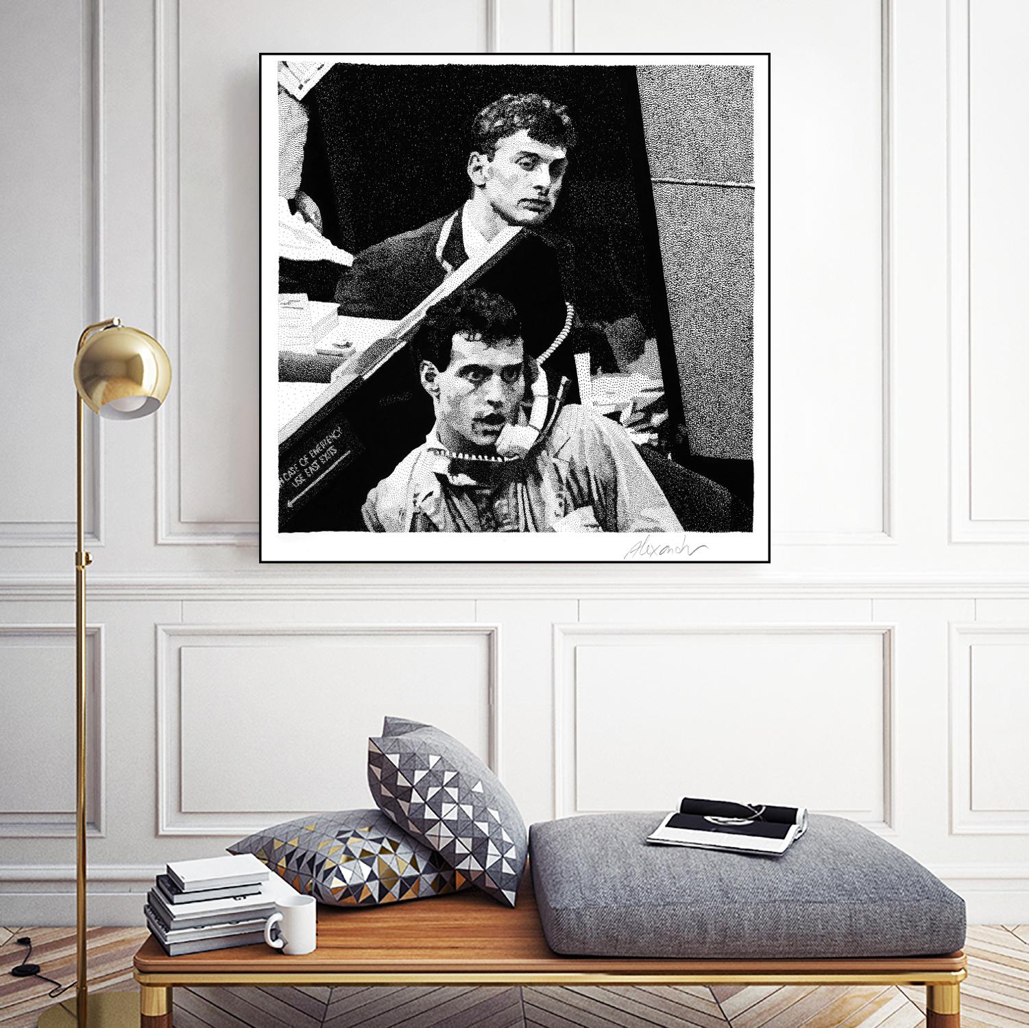 In case of emergency by Gill Alexander on GIANT ART - white men and women