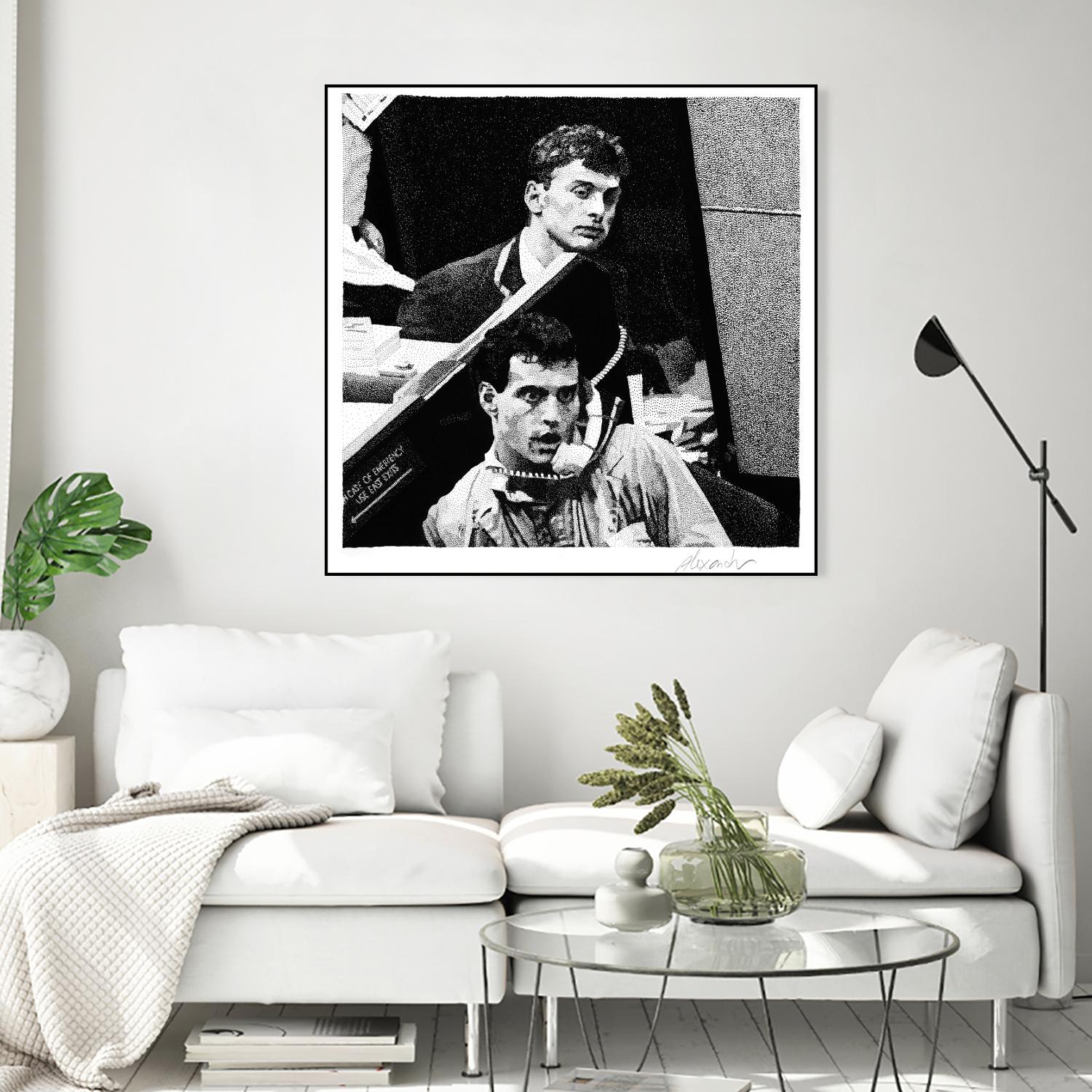 In case of emergency by Gill Alexander on GIANT ART - white men and women