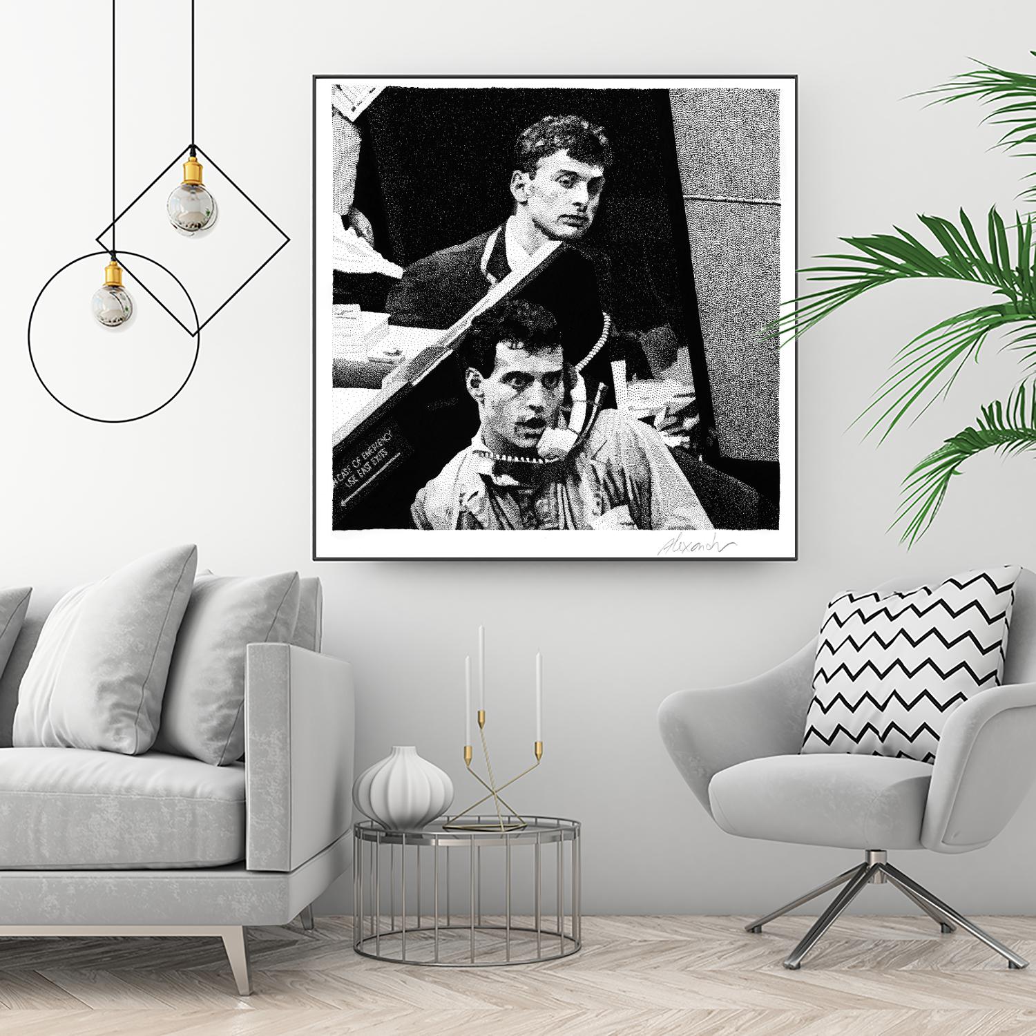 In case of emergency by Gill Alexander on GIANT ART - white men and women