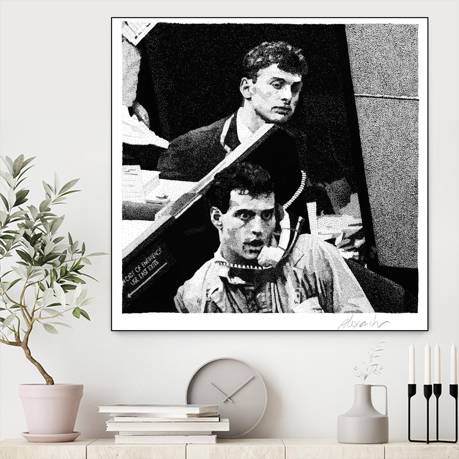 In case of emergency by Gill Alexander on GIANT ART - white men and women