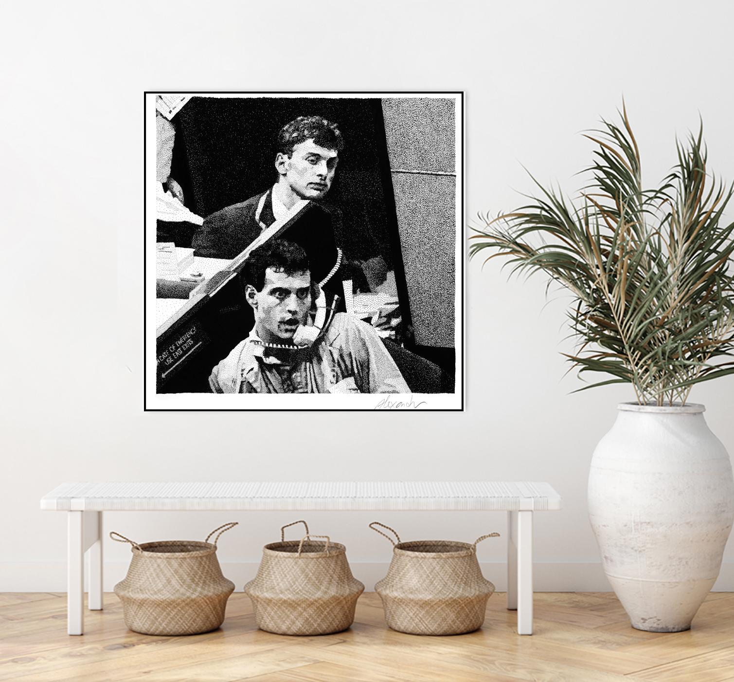 In case of emergency by Gill Alexander on GIANT ART - white men and women