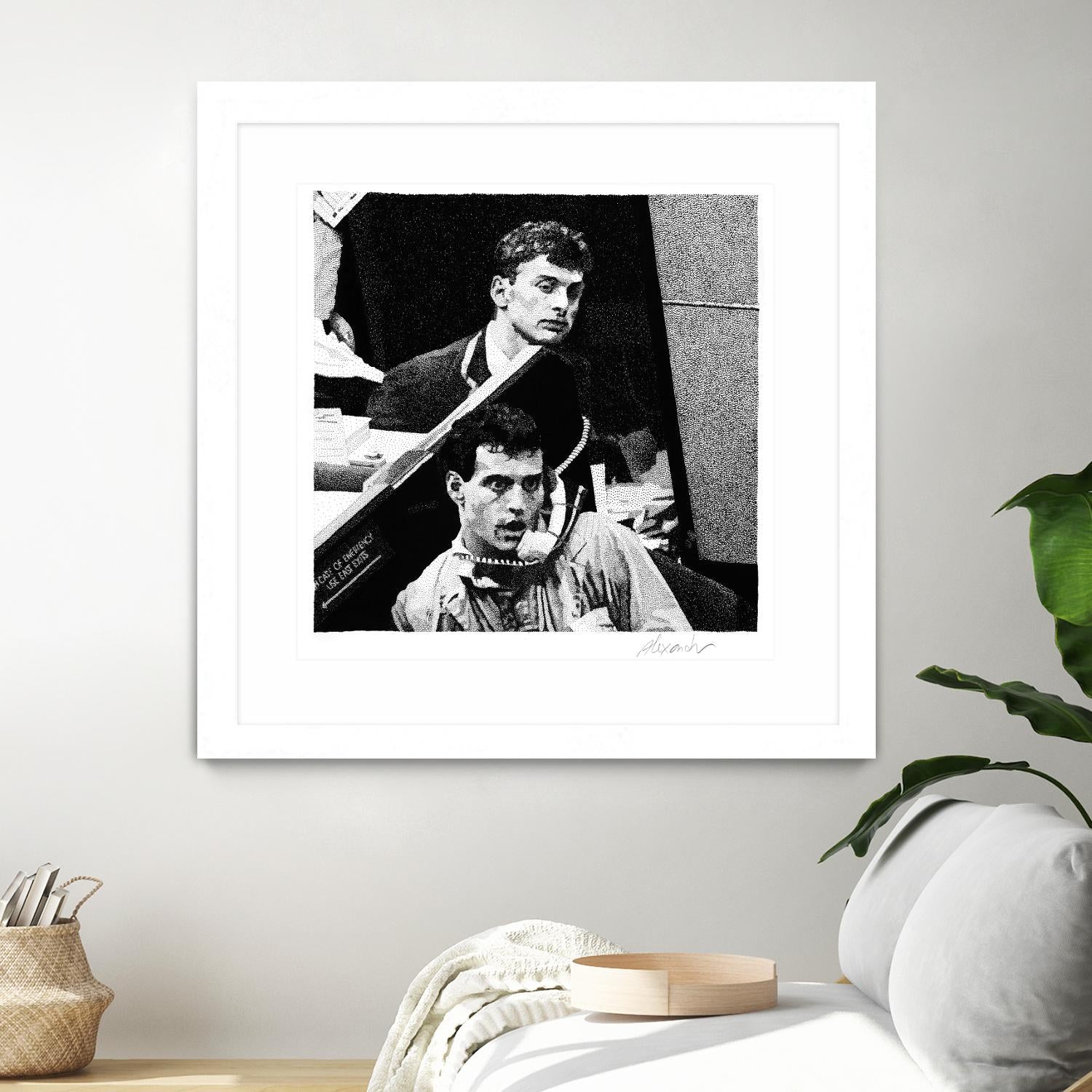 In case of emergency by Gill Alexander on GIANT ART - white men and women