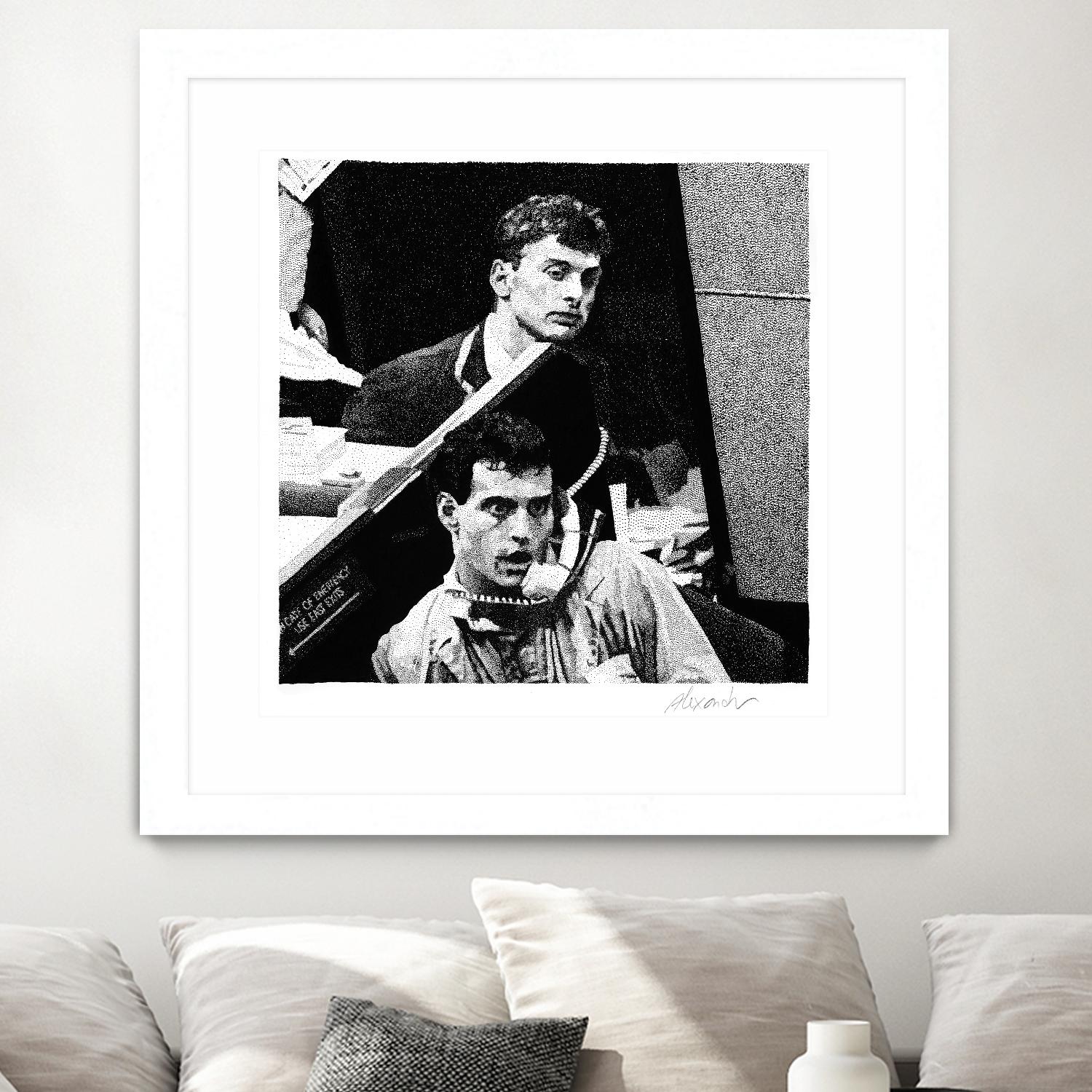 In case of emergency by Gill Alexander on GIANT ART - white men and women