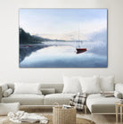 Le solitaire by Jocelyne Maucotel on GIANT ART - blue sea scene