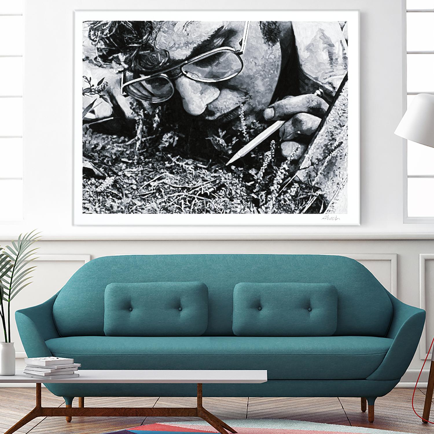 In Situ by Gill Alexander on GIANT ART - white men and women