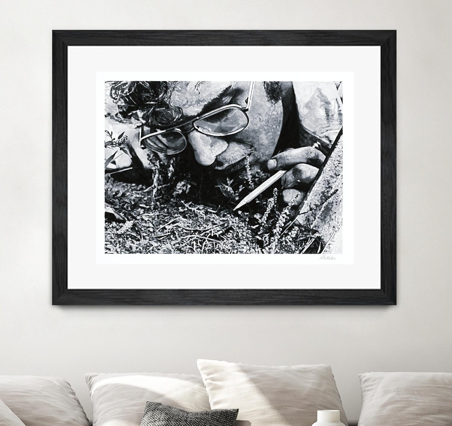 In Situ by Gill Alexander on GIANT ART - white black & white homme