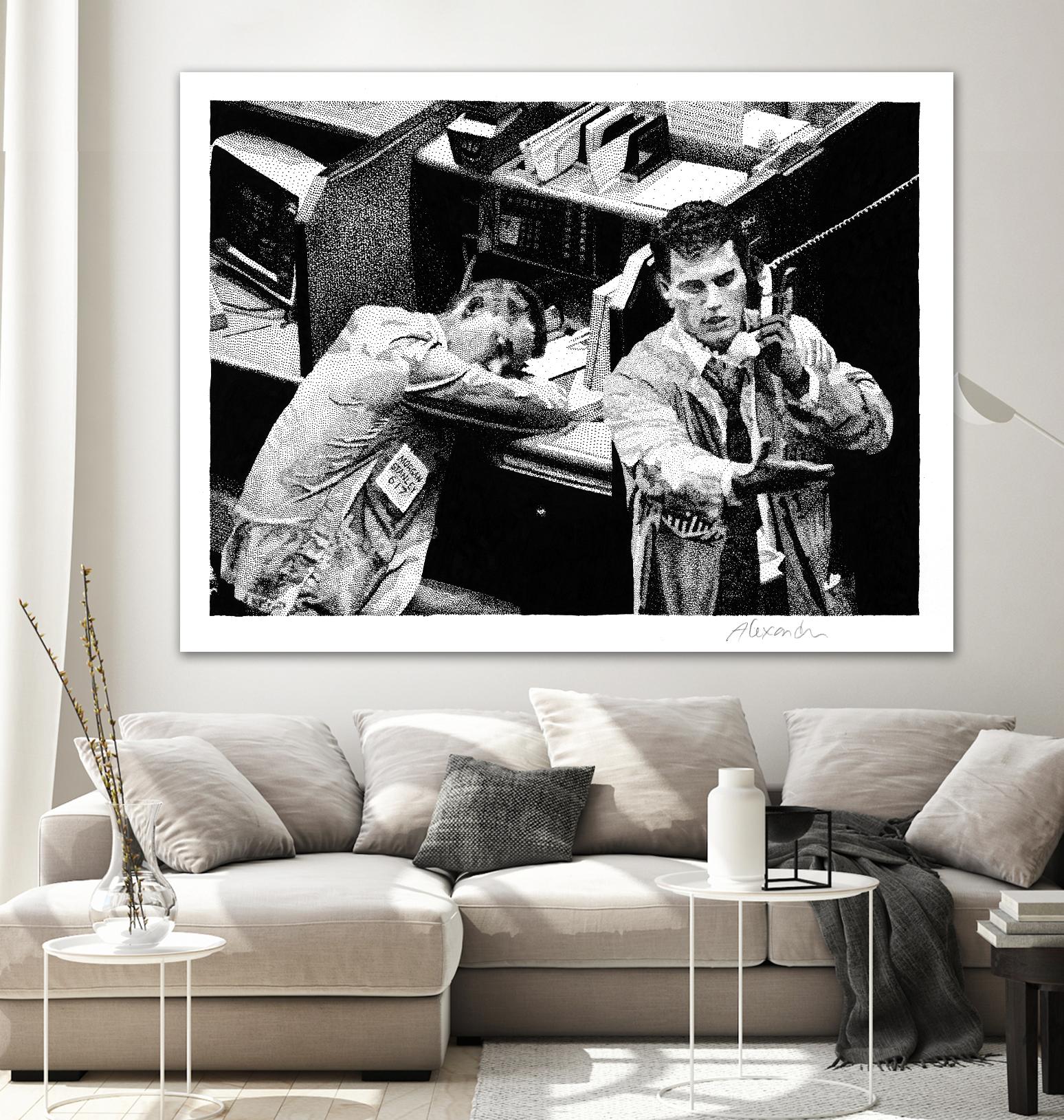 Morgan Stanley 617 by Gill Alexander on GIANT ART - white men and women