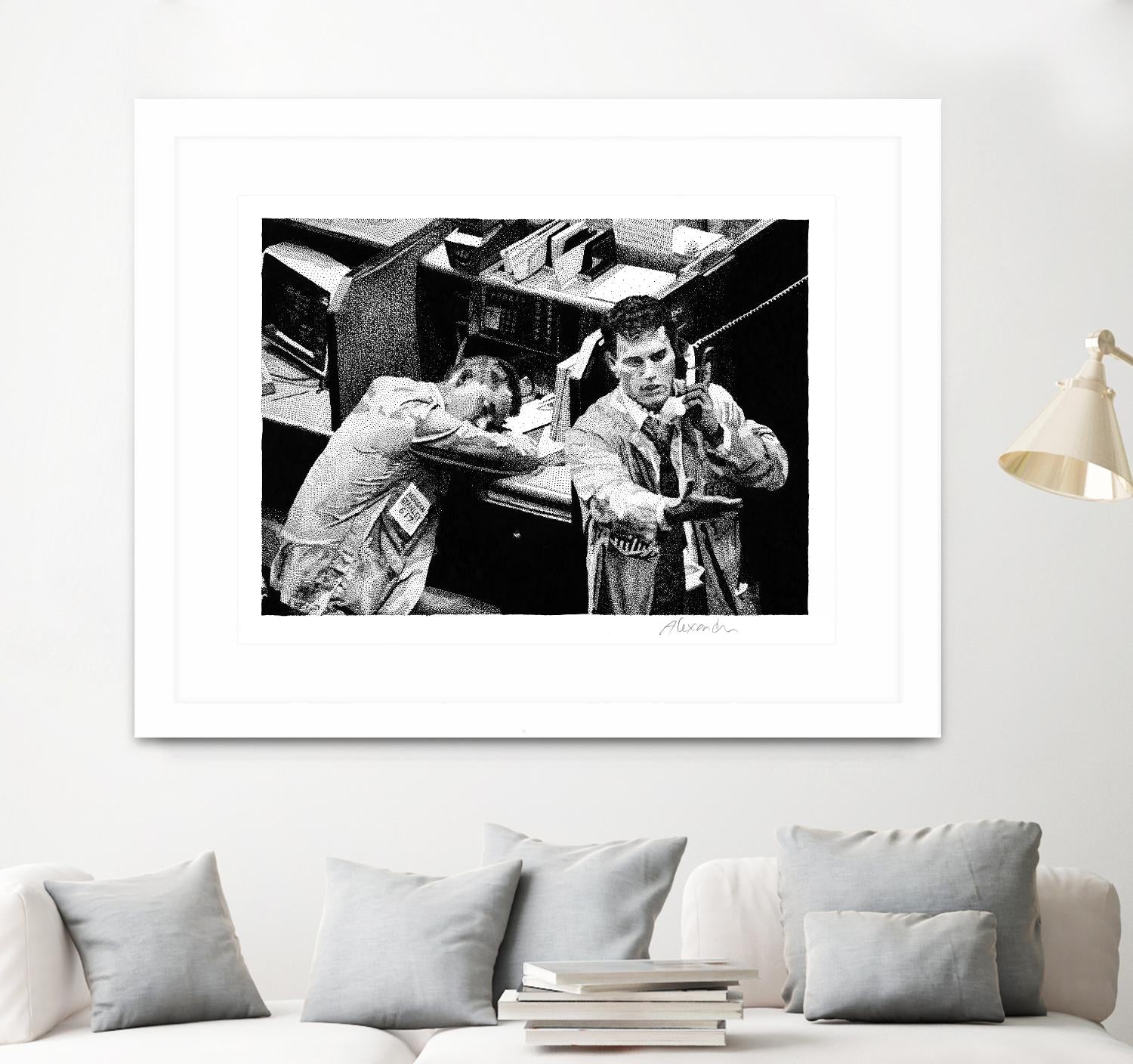 Morgan Stanley 617 by Gill Alexander on GIANT ART - white black & white wall street