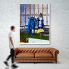 Morning Morlenbach by Gill Alexander on GIANT ART - yellow men and women