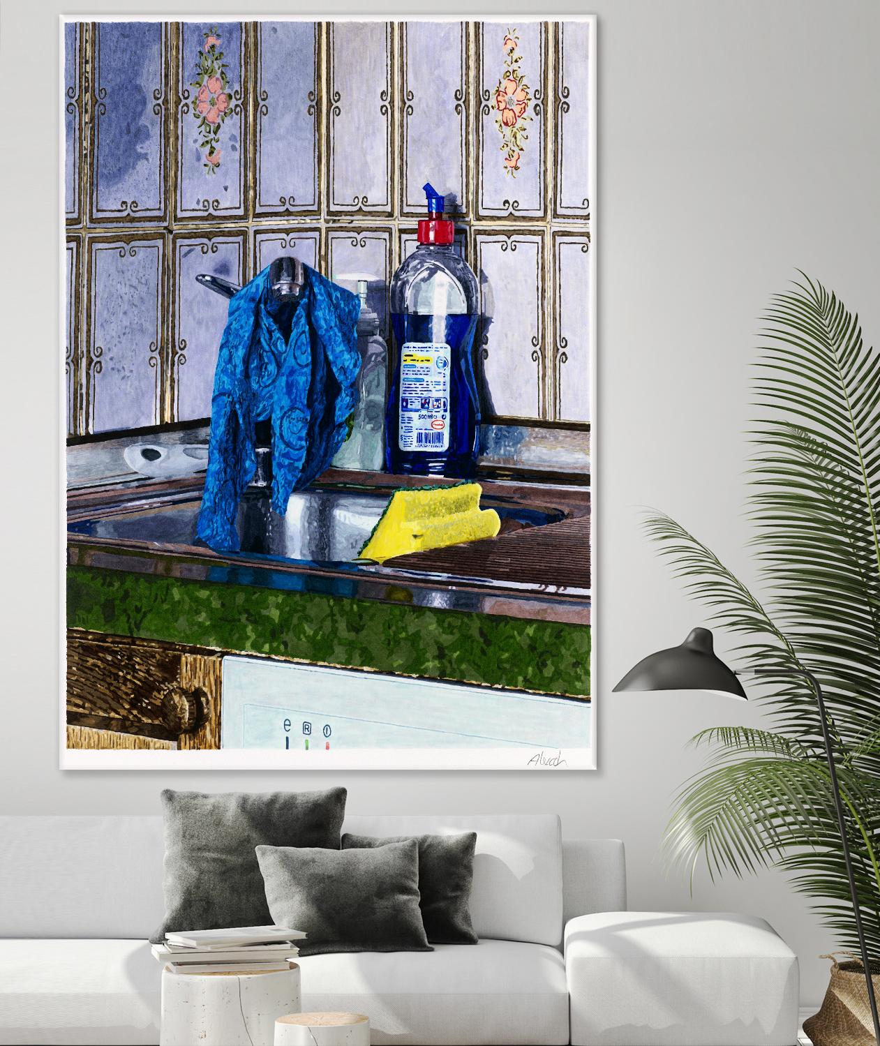 Morning Morlenbach by Gill Alexander on GIANT ART - yellow men and women