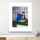 Morning Morlenbach by Gill Alexander on GIANT ART - blue figurative évier