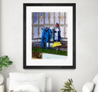 Morning Morlenbach by Gill Alexander on GIANT ART - blue figurative évier