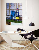 Morning Morlenbach by Gill Alexander on GIANT ART - blue figurative évier