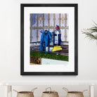 Morning Morlenbach by Gill Alexander on GIANT ART - blue figurative évier