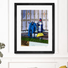 Morning Morlenbach by Gill Alexander on GIANT ART - blue figurative évier