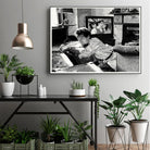 On television by Gill Alexander on GIANT ART - white men and women