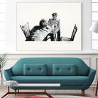 On the table by Gill Alexander on GIANT ART - white men and women