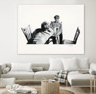 On the table by Gill Alexander on GIANT ART - white men and women