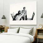 On the table by Gill Alexander on GIANT ART - white men and women