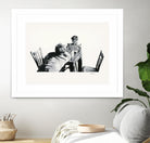 On the table by Gill Alexander on GIANT ART - white black & white hommes