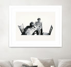 On the table by Gill Alexander on GIANT ART - white black & white hommes