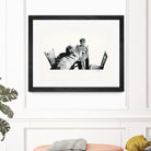 On the table by Gill Alexander on GIANT ART - white black & white hommes