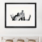 On the table by Gill Alexander on GIANT ART - white black & white hommes