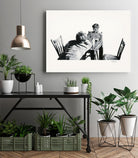 On the table by Gill Alexander on GIANT ART - white black & white hommes