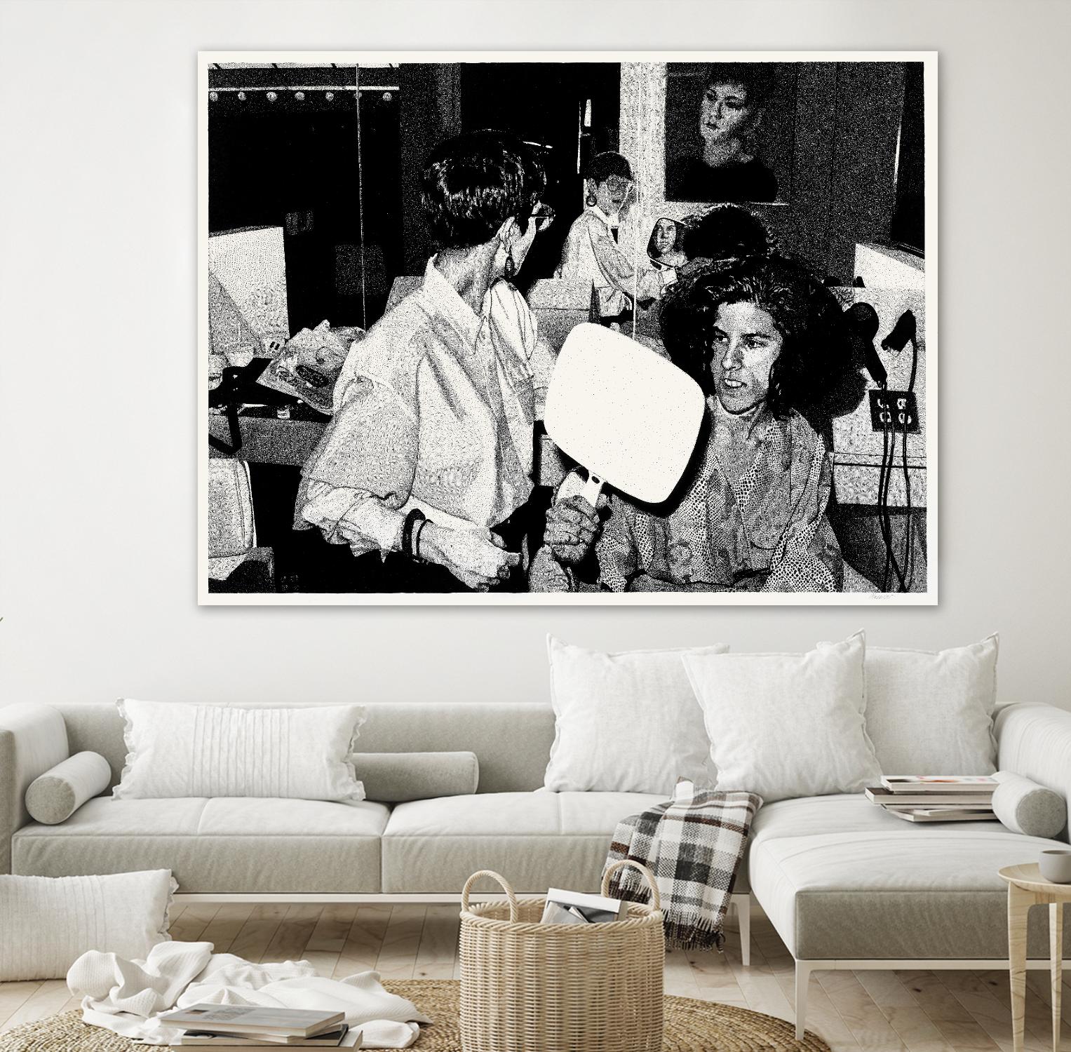 The back by Gill Alexander on GIANT ART - white men and women