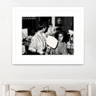 The back by Gill Alexander on GIANT ART - white black & white hair