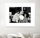 The back by Gill Alexander on GIANT ART - white black & white hair