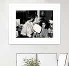 The back by Gill Alexander on GIANT ART - white black & white hair