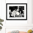 The back by Gill Alexander on GIANT ART - white black & white hair