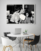 The back by Gill Alexander on GIANT ART - white black & white hair