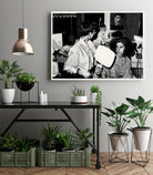 The back by Gill Alexander on GIANT ART - white black & white hair