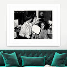 The back by Gill Alexander on GIANT ART - white black & white hair