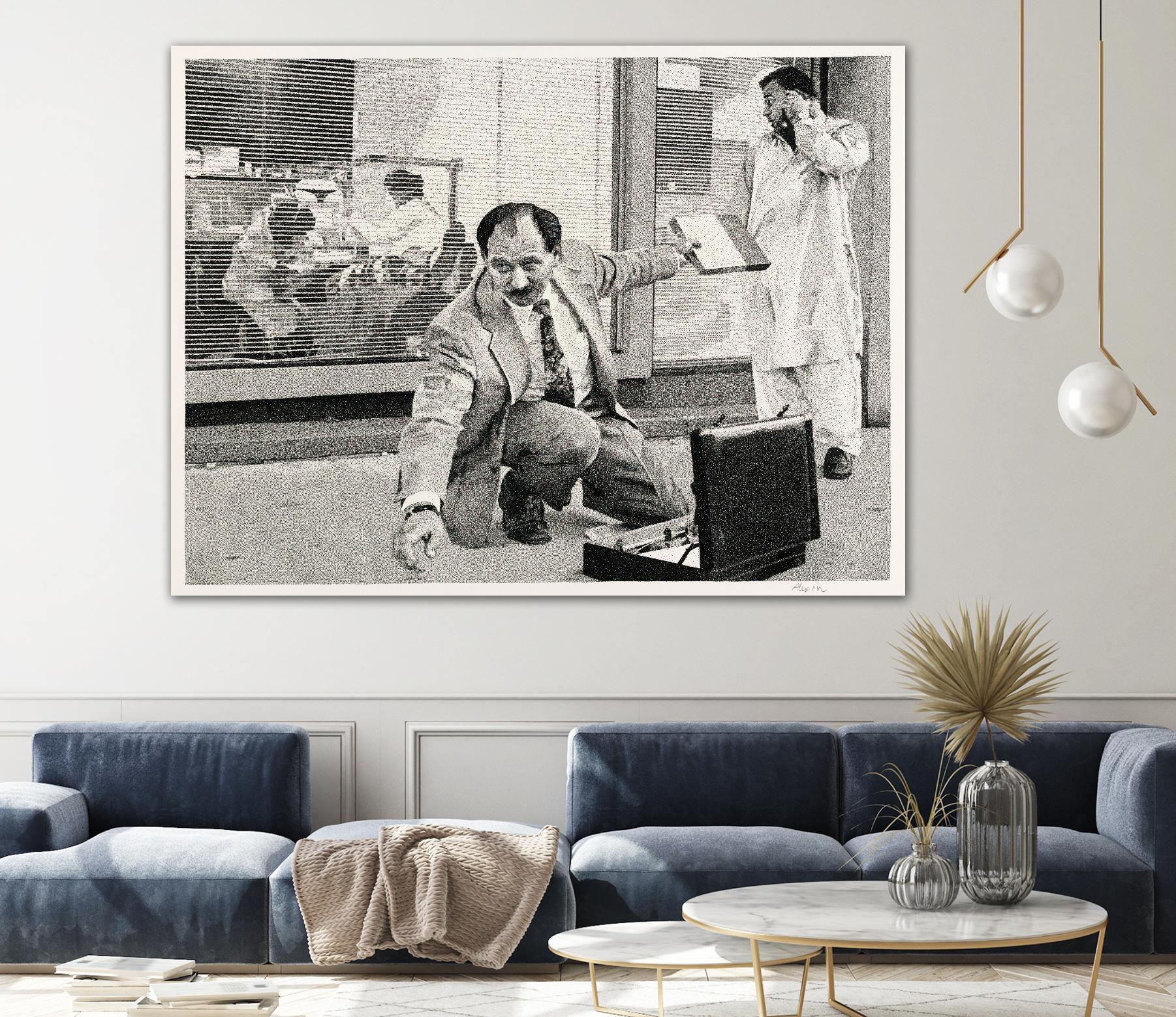 Reach by Gill Alexander on GIANT ART - white men and women